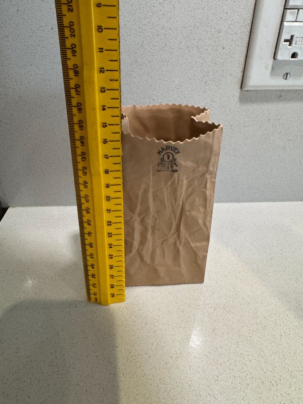 Vintage 80s Michel Harvey Paper Bag Vase Studio Pottery, Quebec, Rare - Picture 10 of 12